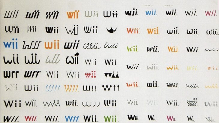 任天堂「Wii」のロゴデザインとして検討された候補の幾つかが明らかに