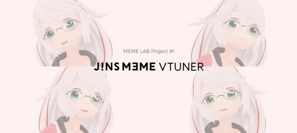 Avatar control app “VTUNER” with JINS MEME will be available from Dec 1, 2021