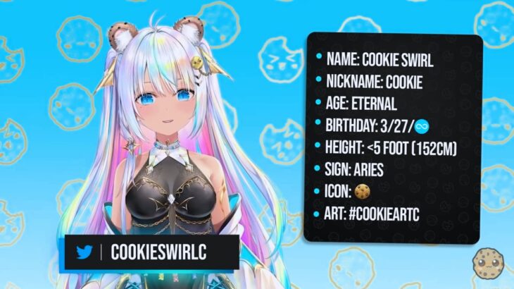子供向けYouTuber「Cookie Swirl C」がVTuberデビュー チャンネル登録者数は1700万人以上
