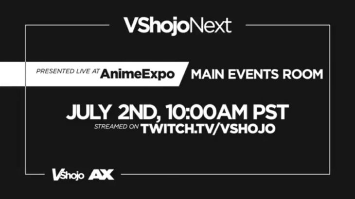 VShojo 大型プロジェクト「VShojo NEXT」をAnime Expo 2022で発表へ