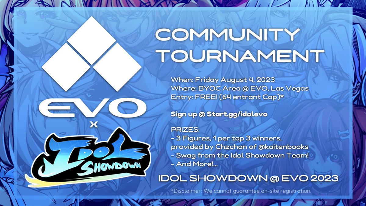 ホロライブのファンメイド格闘ゲーム「Idol Showdown」公式大会 EVO2023で開催決定