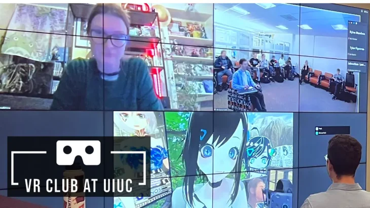 バーチャル美少女ねむ & リュドミラ・ブレディキナ イリノイ大学VRクラブでオンライン講演を実施