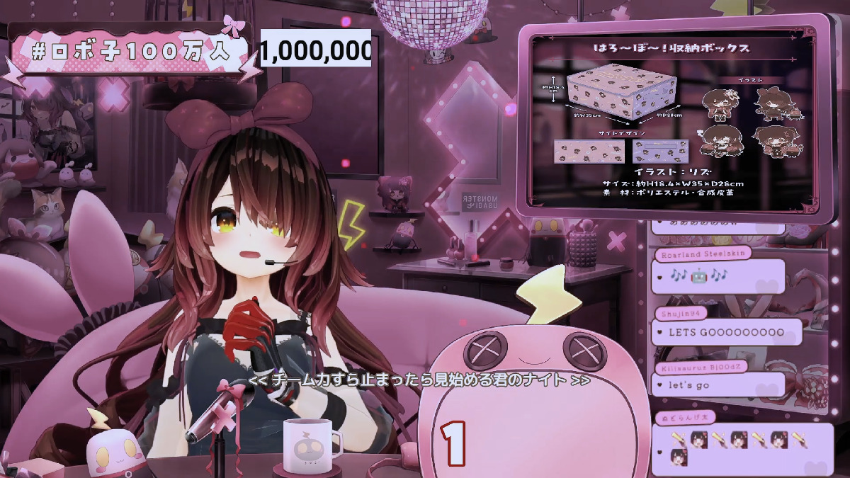 Robocosan Reached 1 Million YouTube Subscribers, hololive's 2nd Oldest VTuber Reaches the Big Mark